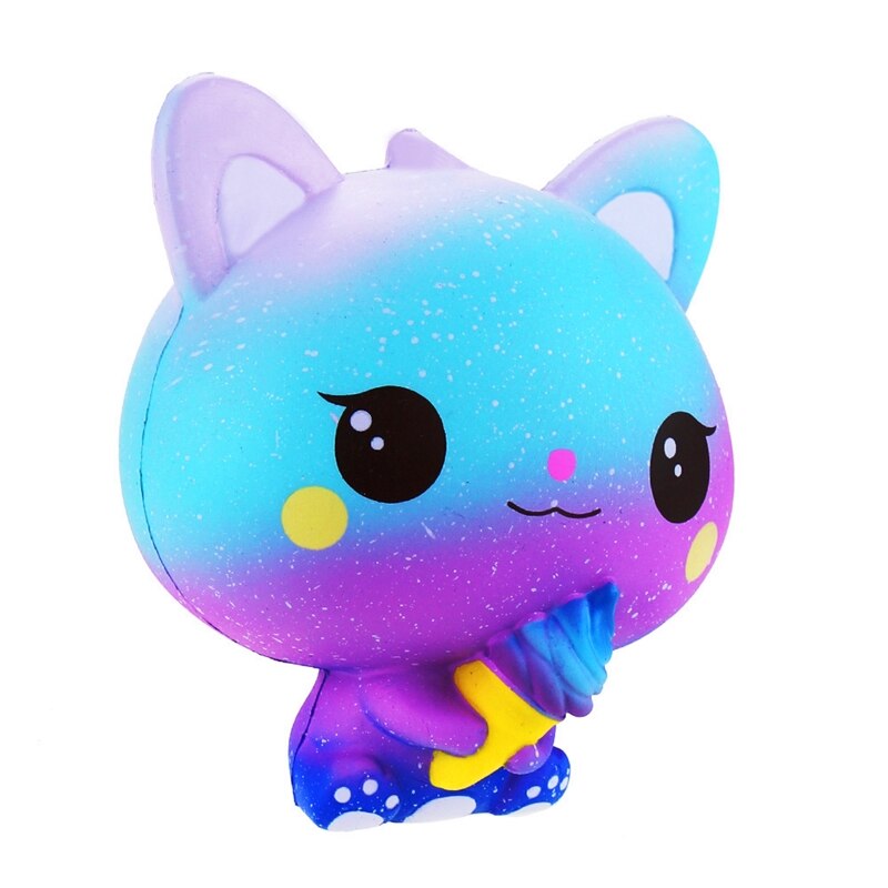 Squeeze Speelgoed Zachte Gestoomde Gevuld Broodje Panda Decompressie Bal Trage Rebound Speelgoed Squishy Ijs Kat Ijs Kinderen speelgoed