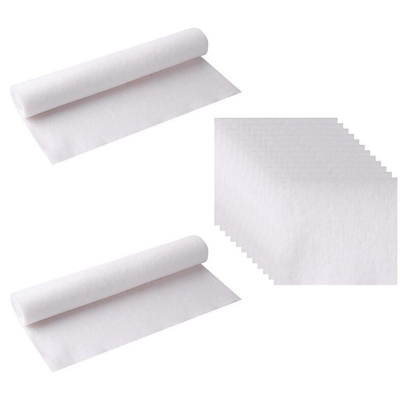 X7xd køkkenemhætter fedtfilterpapir udskiftning anti-olie dampe mærkat ikke-vævet olietæt filterabsorberende papir