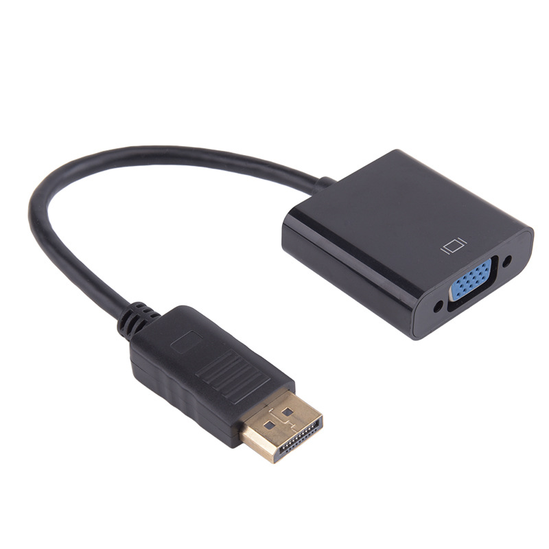 DP to HDMI/VGA/DVI adapter, PC/laptop connect to monitor transfer rate: Silver