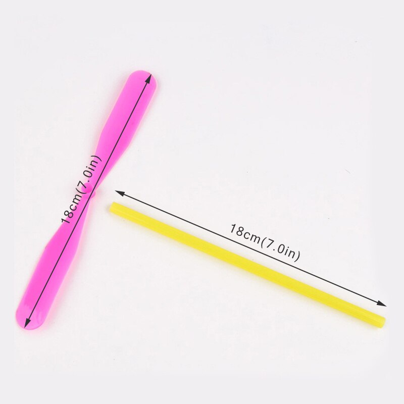 5 stks/partij Klassieke Plastic Bamboe Libel Kinderen Outdoor Speelgoed Classic Fun Propeller Vliegende Sport Spelletjes Voor Kinderen