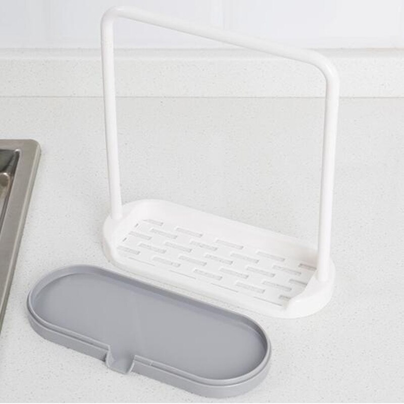 sink poetslappen aftappen rack Stand Keuken Handdoek schuursponsje spons Opslag Houders Organisatie Plank