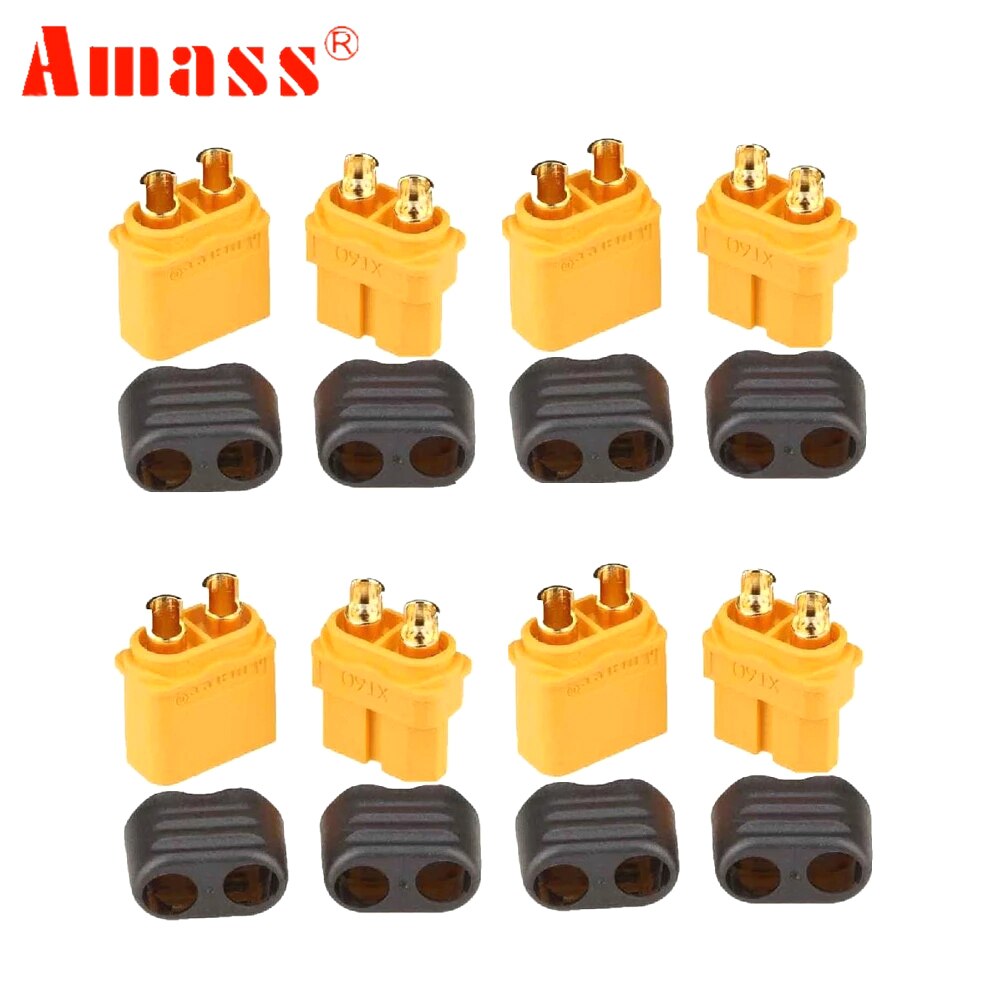 10 X Vergaren XT60 + Plug Connector Met Schede Behuizing 5 Mannelijke 5 Vrouwelijke (5 Paar)