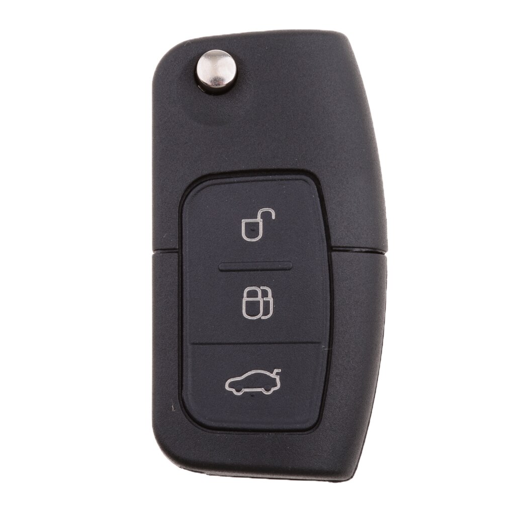 Car 3-Button Remote Key Fob 4D63 Chip For Ford C-Max Fiesta Fusion