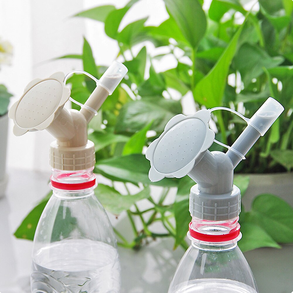 2 in 1 have vanding sprinkler dyse planter kunstvanding vand flaske hoved potteplanter husholdningsplanter vander have tilbehør