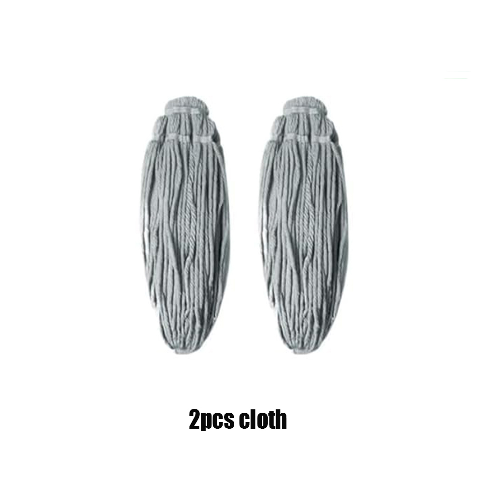 2in1 gedehydrateerde dweil Zelfwringende twist-mops Zeer absorberende 360 draaibare verstelbare microvezel nat- en droogmop voor vloerreiniging: Bruin