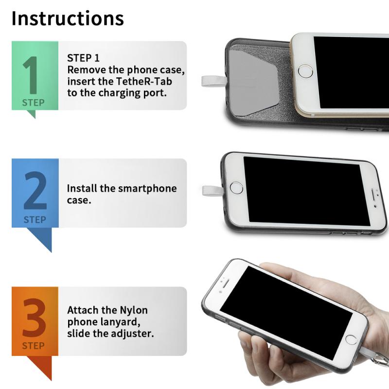 Schlüsselband Gurt Verstellbare Abnehmbare Nacken Kabel Telefon Schlüsselband Und Telefon Sicherheit Halteseil Für Alle Handys Und fallen Kombination Kein fallen
