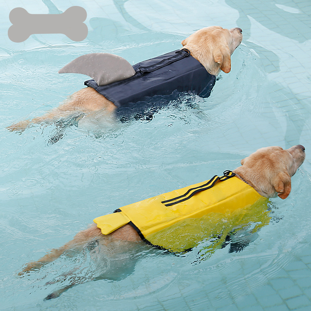 Leven Hond Jasje Haai en Eend Huisdier Zwemmen Vest