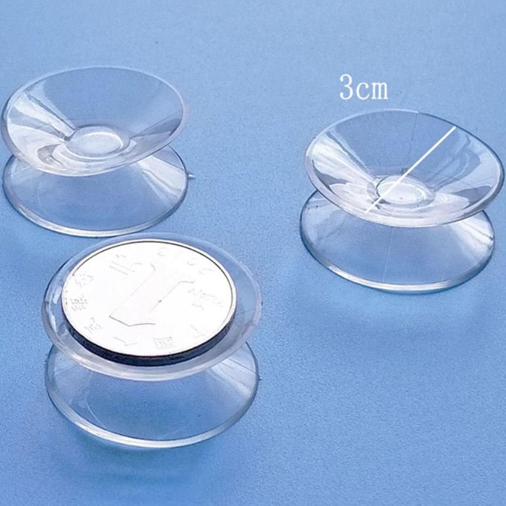 10 stuks dubbelzijdige zuignappen zuignappen voor glas plastic helder raam zuignap houder 20/30/35 mm: 30mm