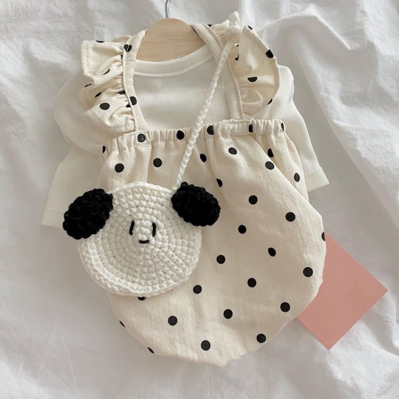 Sommer Dot Haustier Hosenträger Hund Kleid Luxus Welpen Rock Chihuahua Bichon Kleine Hund Weste Hund Bekleidung Katze Kleidung Mädchen Hund Kleidung: S / green