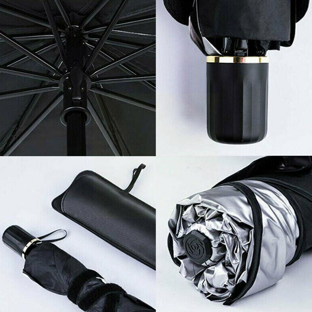 Car Parasol Car Windshield Cover UV Protection Prevent Folding Front Shade Sun Falling Window Auto Umbrella Wear-resist P4Z5