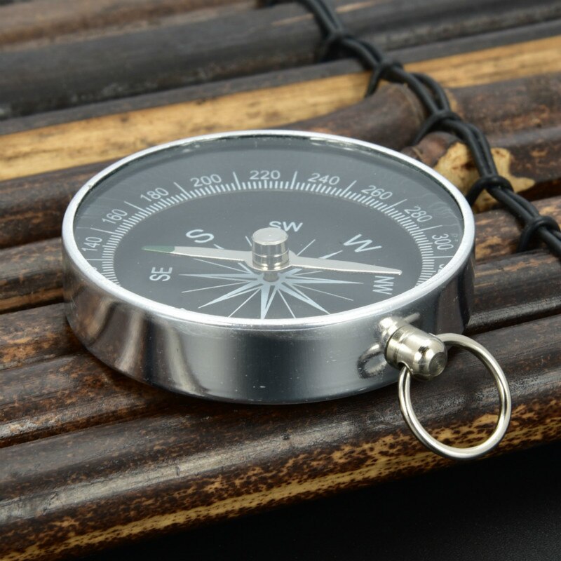 Mini boussole précise Portable, guide pratique pour Camping randonnée, Navigation nord, de bouton de survie, 1 pièce
