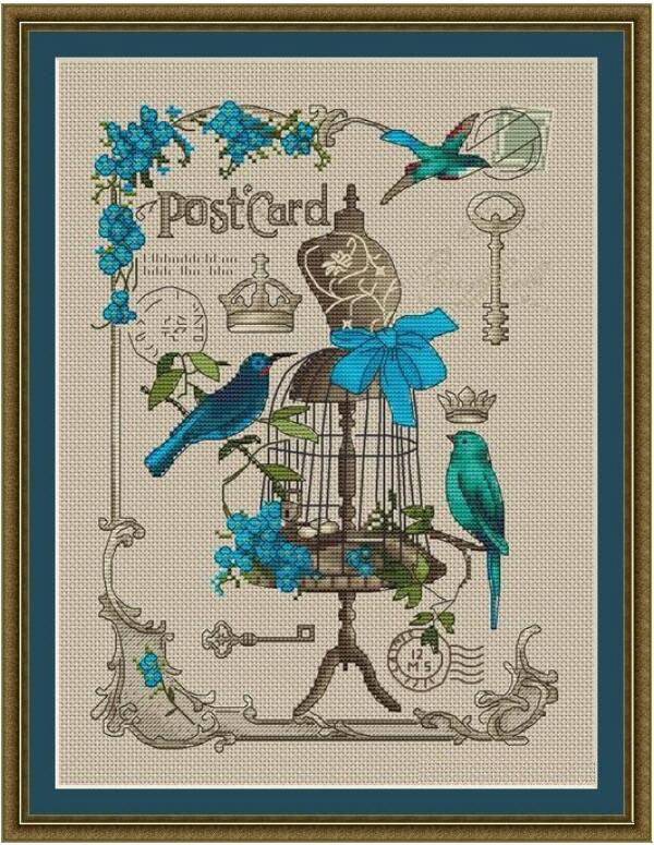 Kit De Punto De Cruz Contado Bothy Threads - Merry Music Makers