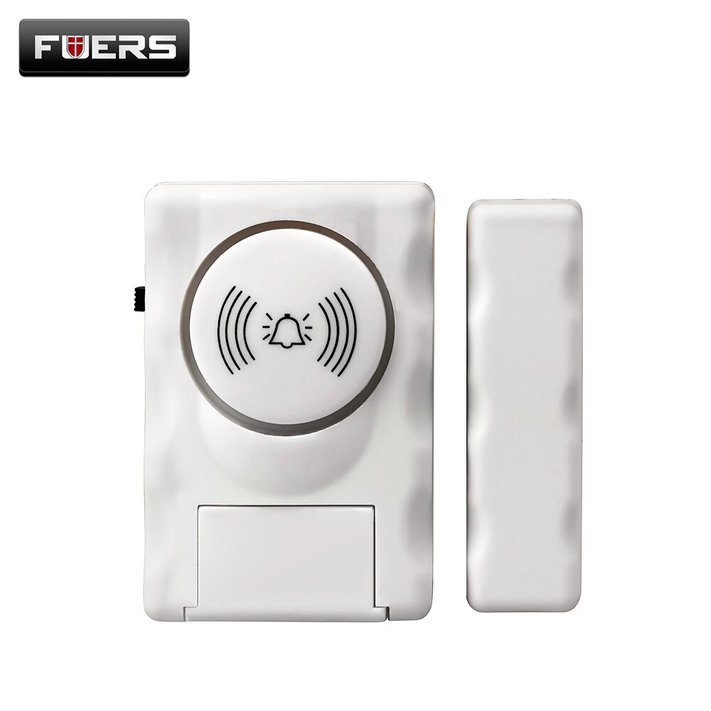 Fuers Draadloze Home Security Deur Window Alarm Waarschuwing Systeem Magnetische Deur Sensor Onafhankelijke Alarm Draadloze Open Deur Detector: Default Title