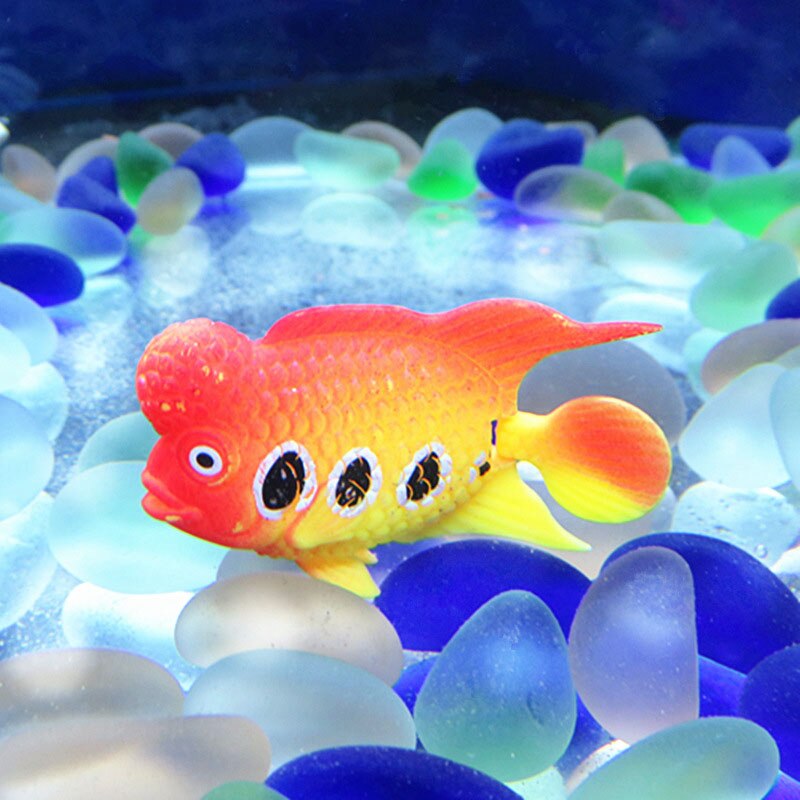 Aquarium en verre de couleur 500g | Pierre paysage, verre de mer givré naturel, pour Aquarium, réservoir de poissons, pierres de sable, décoration de paysage: white