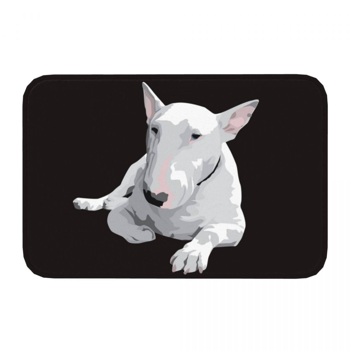 Engels Bull Terrier Bad Deur Vloer Mat Anti-Slip Tapijt Tapijt Entree Woonkamer Thuis Keuken Duurzaam Pluis Badkamer veranda Hond