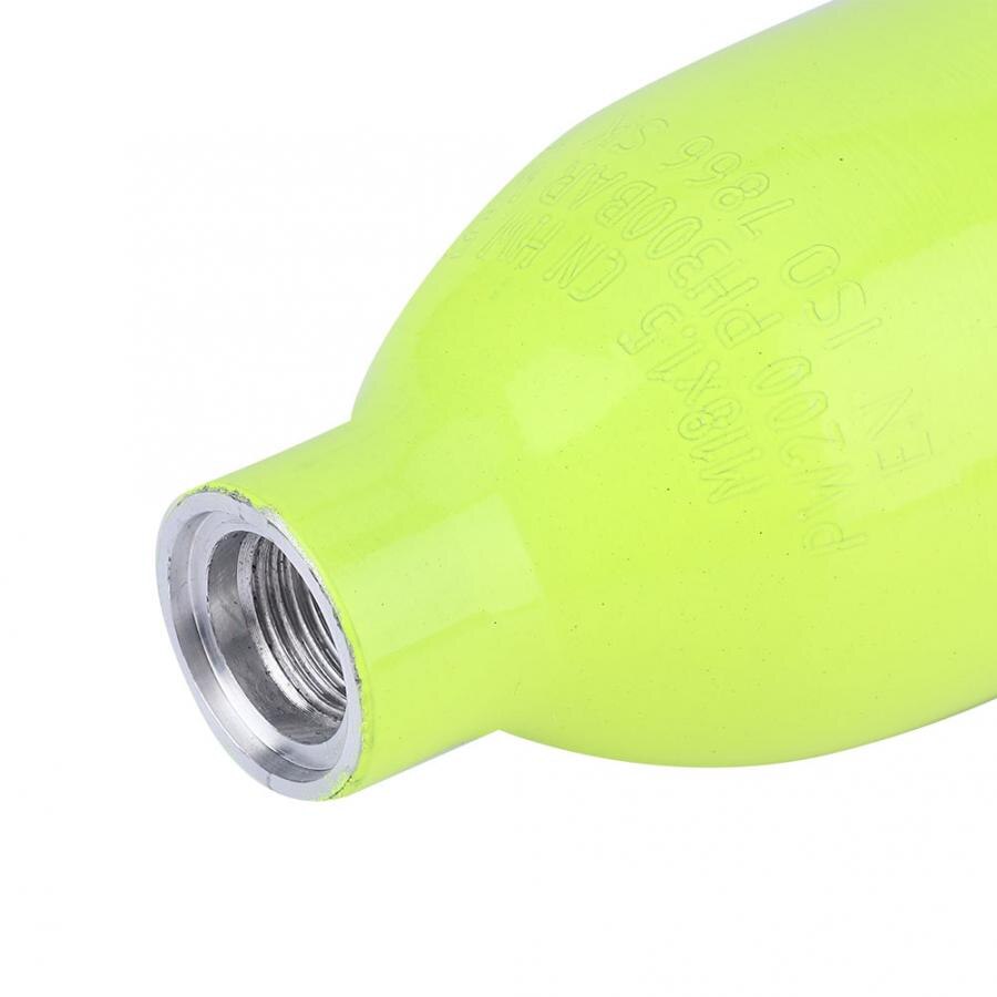 Dykke oksygentank dykke oksygen tank tilbehør mini scuba oksygen flaske tank flaske 85 liter svømmedykker utstyr