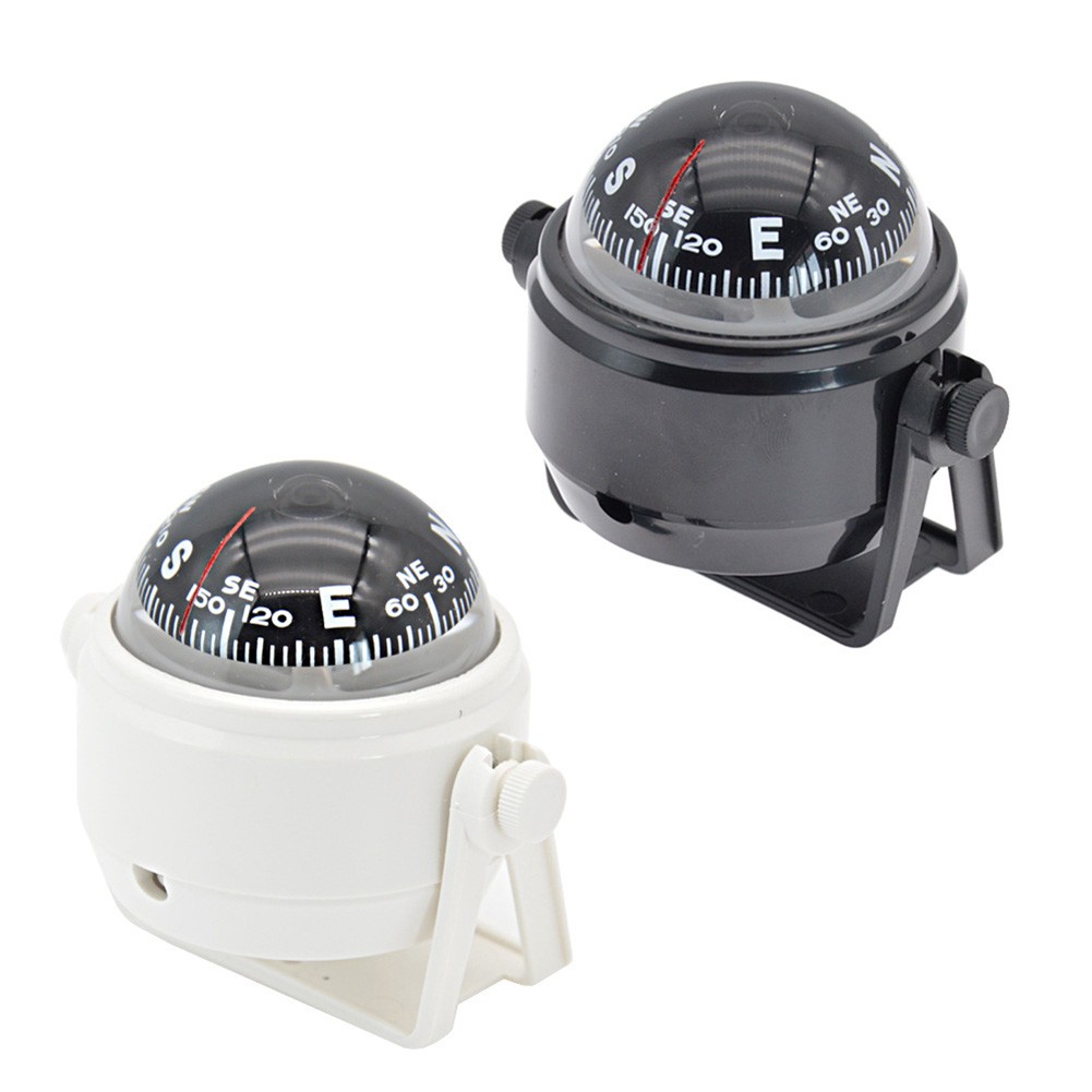 Adjustable Dash Mount Marine Compass Hiking Direction Pointing Guide Ball For Guide Ball Navigation Car Outdoor Compass