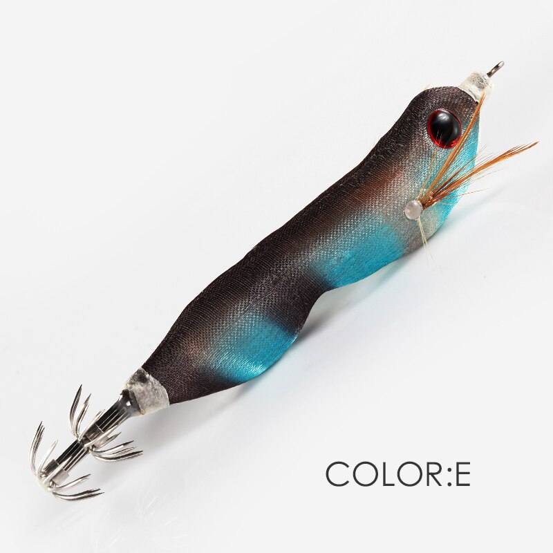 LETOYO – appât lumineux pour la pêche au calmar, leurre pour attraper des poissons tels que les seiches, 80mm, 12g turlutte calamar turlutes peche au calamar turluttes peche aux calamar: E