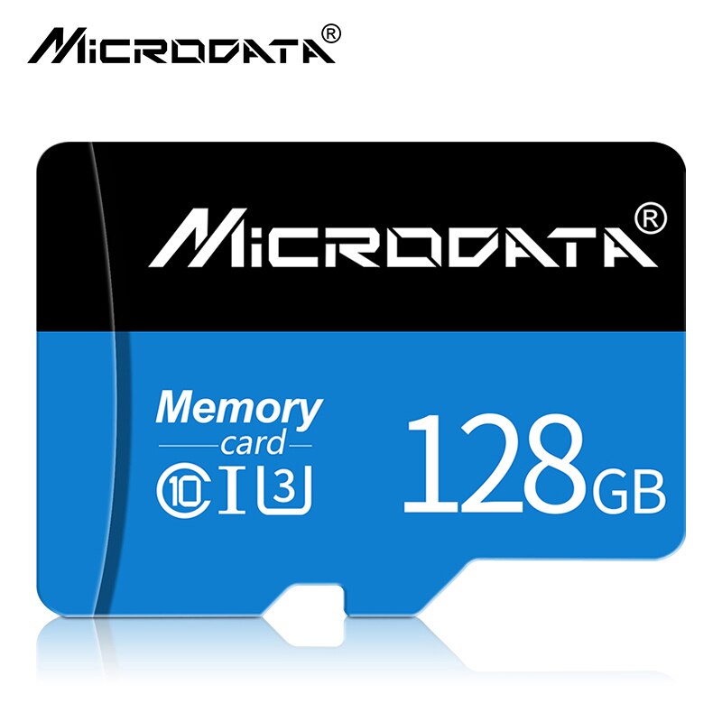 MicroData Blau micro sd karte 16gb 32gb MICROSDHC microsd speicher Karte 64gb 128gb C10 MICROSDXC mini tf karte für Smartphone/PC