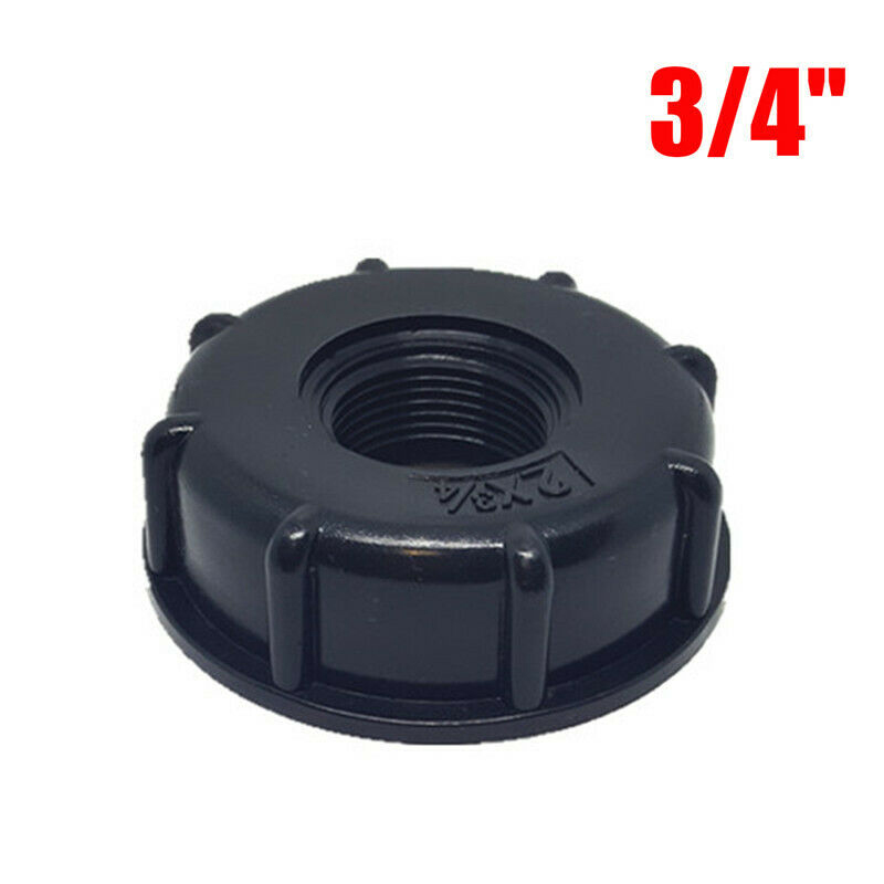 60mm Gewinde IBC Wassertank Adapter Garten Armaturen Ersatz 1/2 "3/4" 1 "Kunststoff Für IBC Container Abfluss Stecker S60x6: B- 3 4 Zoll
