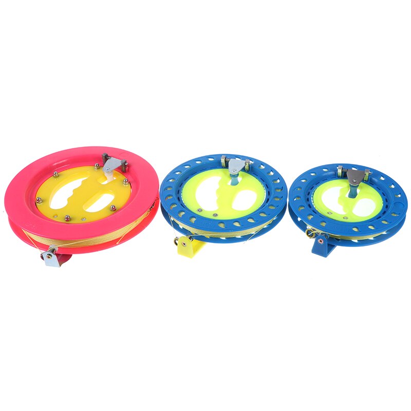 Carrete de plástico ABS para cometa, 16/18/22cm, mango de carrete, herramientas voladoras, accesorios para cometas