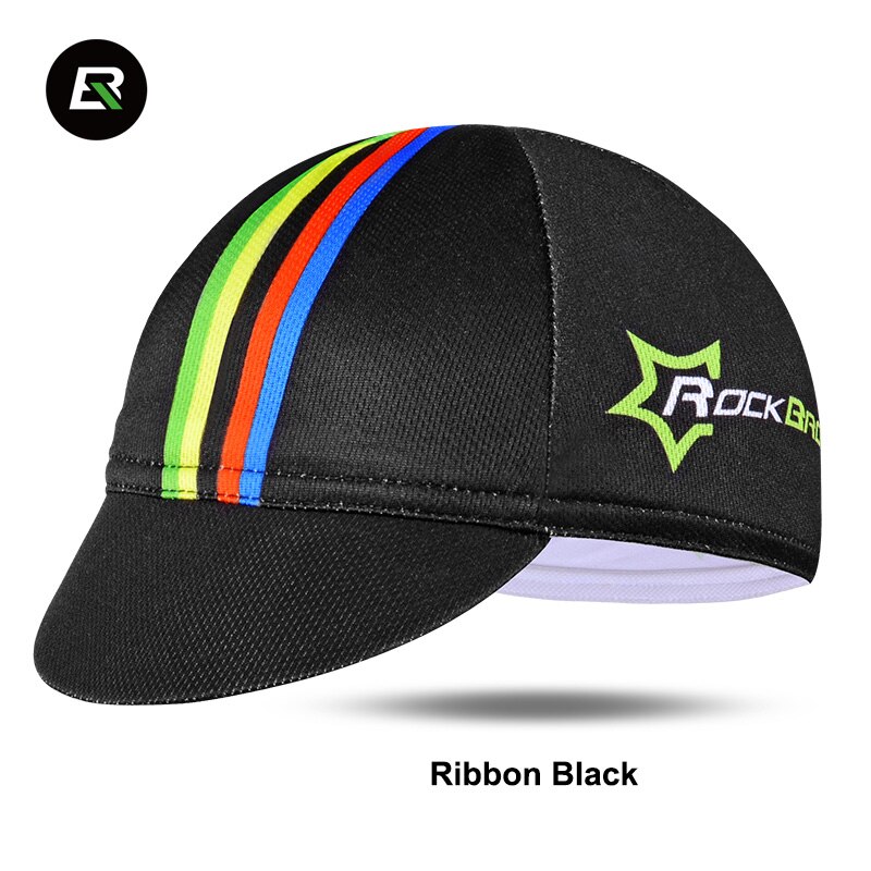 Rockbros fietspet heren fietshelm voering pet ademend katoen elastische sportkleding zweetband ruiterpet hoofddeksel fietspet: Mz10006