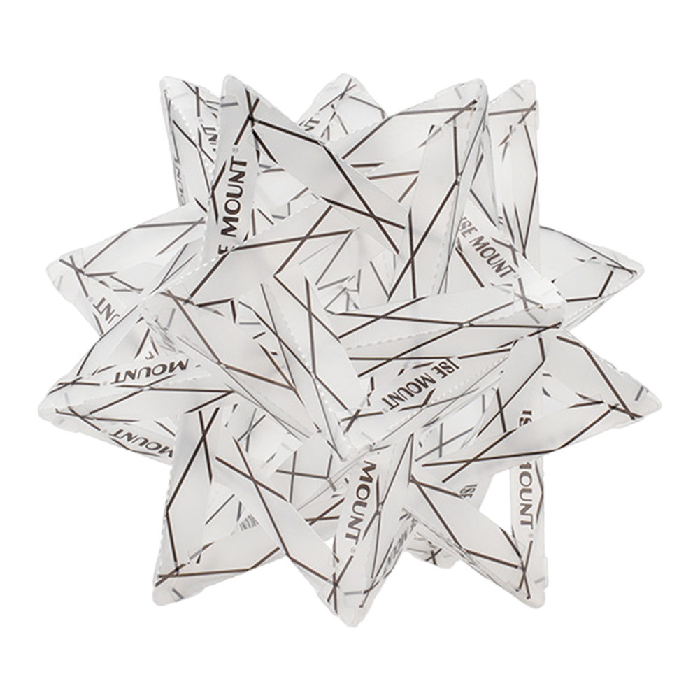 DIY Outdoor Ster Camping Licht Schaduw Waterdichte Sfeer Lamp Cover Slijtvaste Decoratieve Lantaarn Lampenkap (Geen lampen): orange