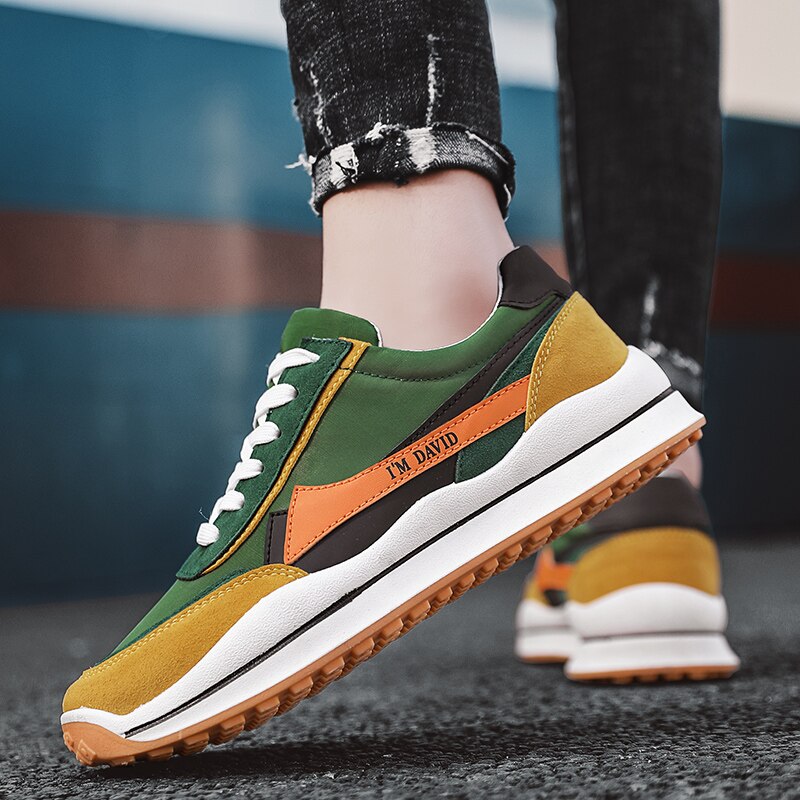 Sneakers da Golf da uomo Four Seasons scarpe da Jogging comode da passeggio scarpe da allenamento sportive da uomo scarpe da lavoro all'aperto scarpe sportive da uomo