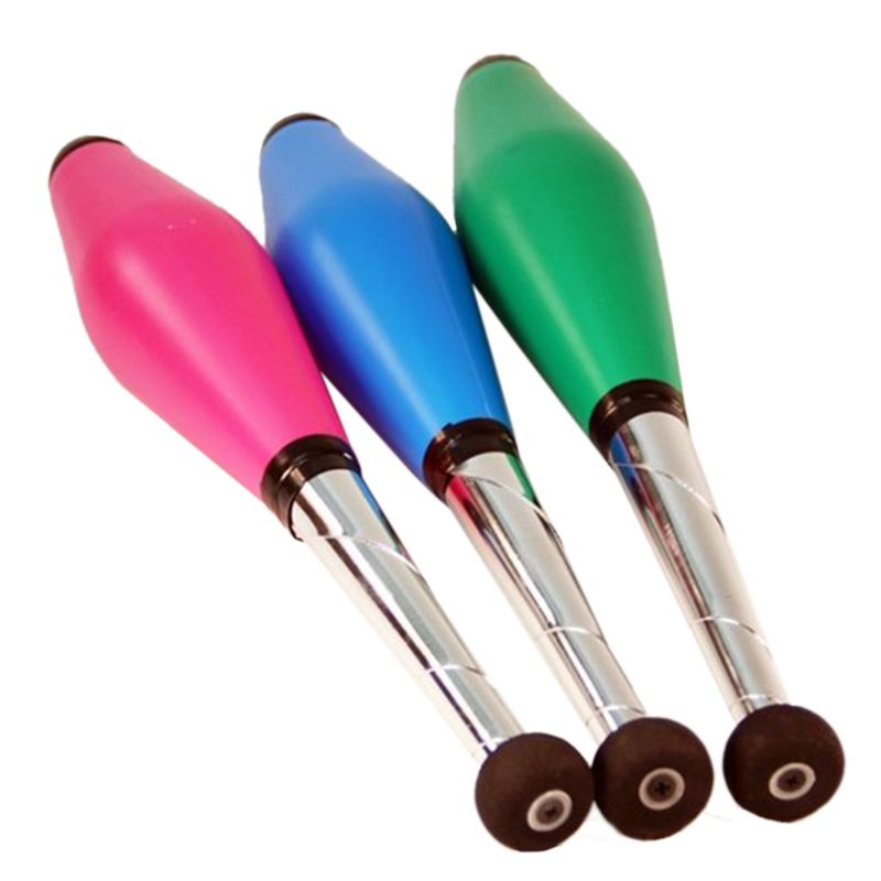 Jonglieren Stifte einstellen draussen freundlicher Jonglieren Stock Zubehör Kind Spielen Spielzeug Stütze