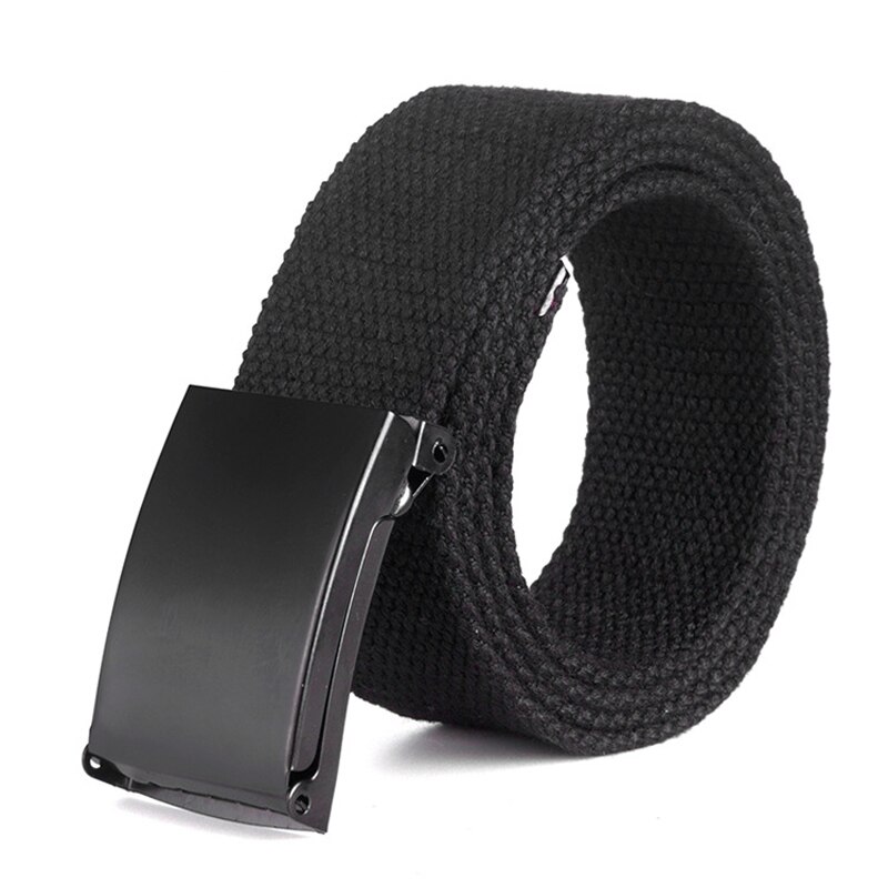 Ceinture en toile tissée à Double boucle | décontracté , ceinture tressée pour hommes, ceinture de taille,: B-dark