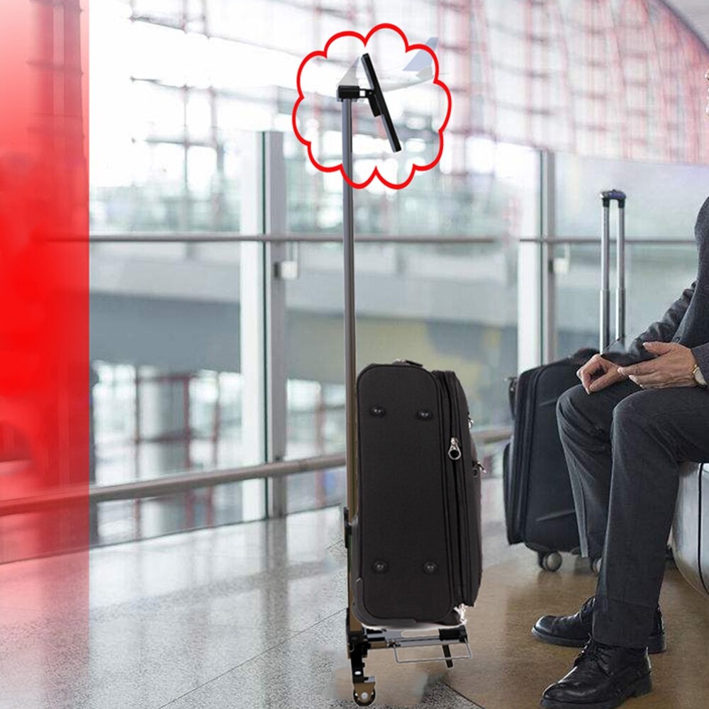 B-LIFE Folding Hand Truck Carts Portable Fold Up Dolly Compact and Lightweight for Luggage Personal Travel Moving Steel Carts