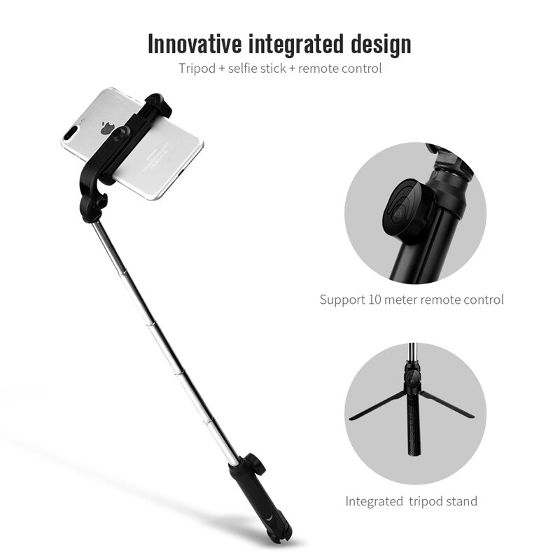 Oppselve 3 in 1 Bluetooth Selfie Stick Tripod Extendable Monopod Universal For iPhone X XR XS Max 7 8 Plus Samsung Huawei Phone