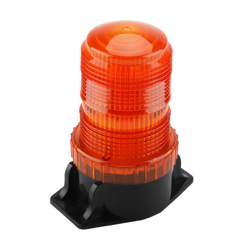 DC10-110V 15W LED Flashing Light Rotating Beacon Forklift Warning Strobe Car Truck Emergency Warning Light Signal Indicator Lamp