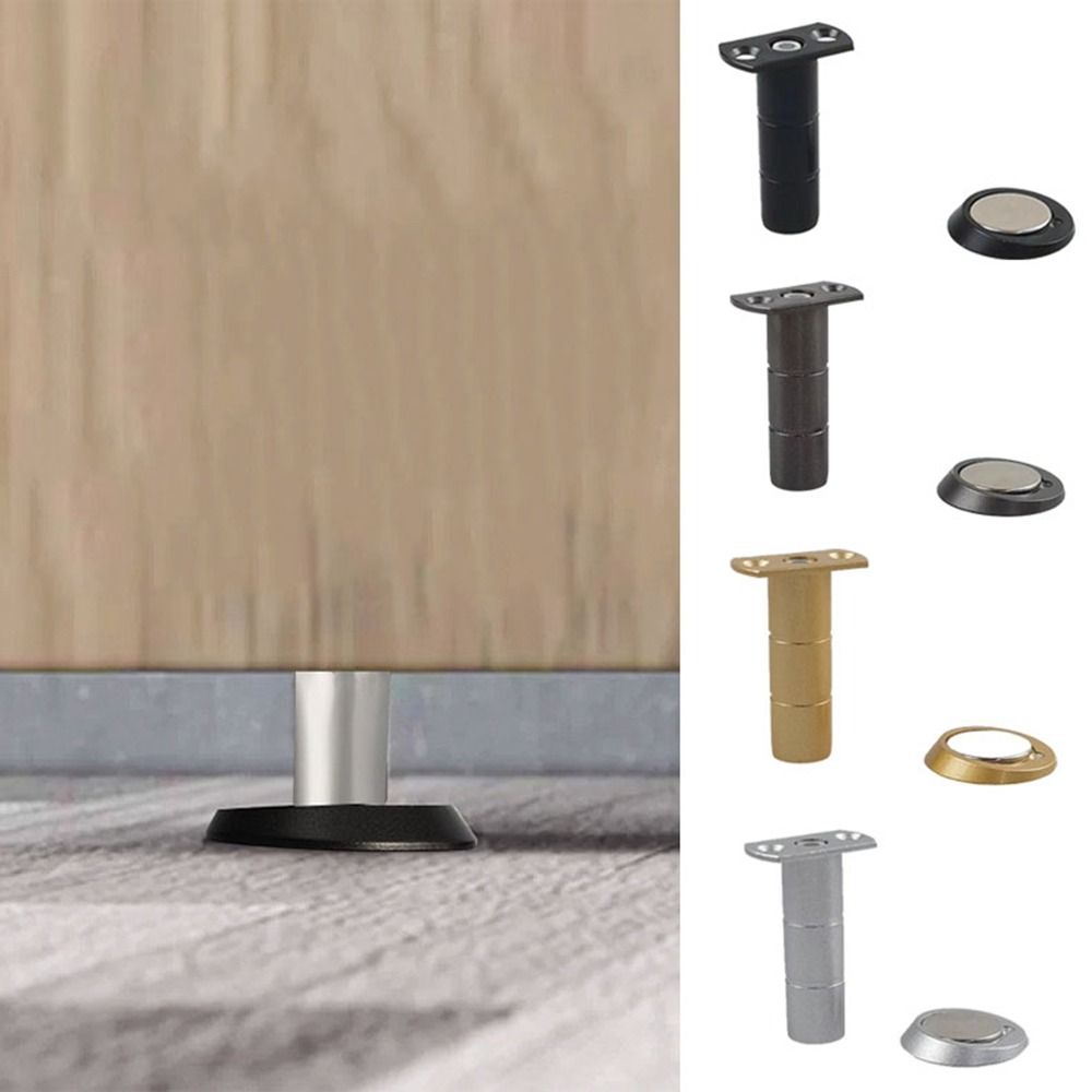 Door Stops Heavy Duty Door Holder Magnetic Invisible Door Stopper Catch Hidden Stainless Steel Door Stop Hardware