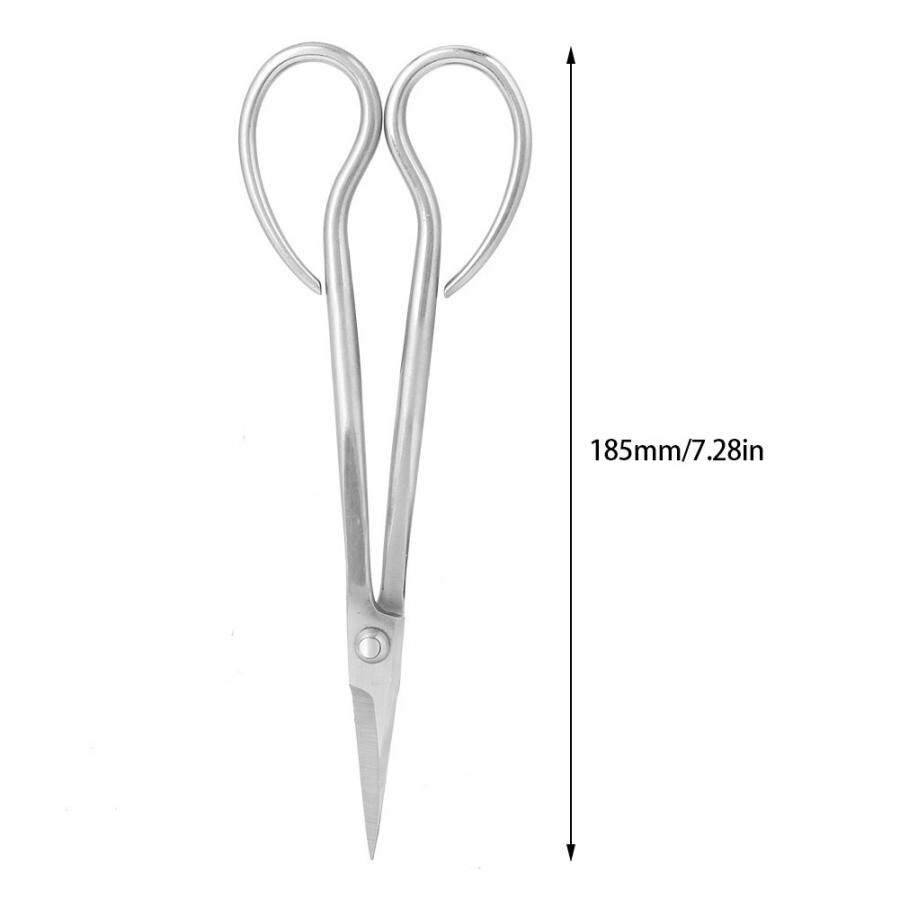 Tree Cutter Stainless Steel Bonsai Scissors Bonsai Shear Long Handle Scissors 185mm Scissor Pruning Tools