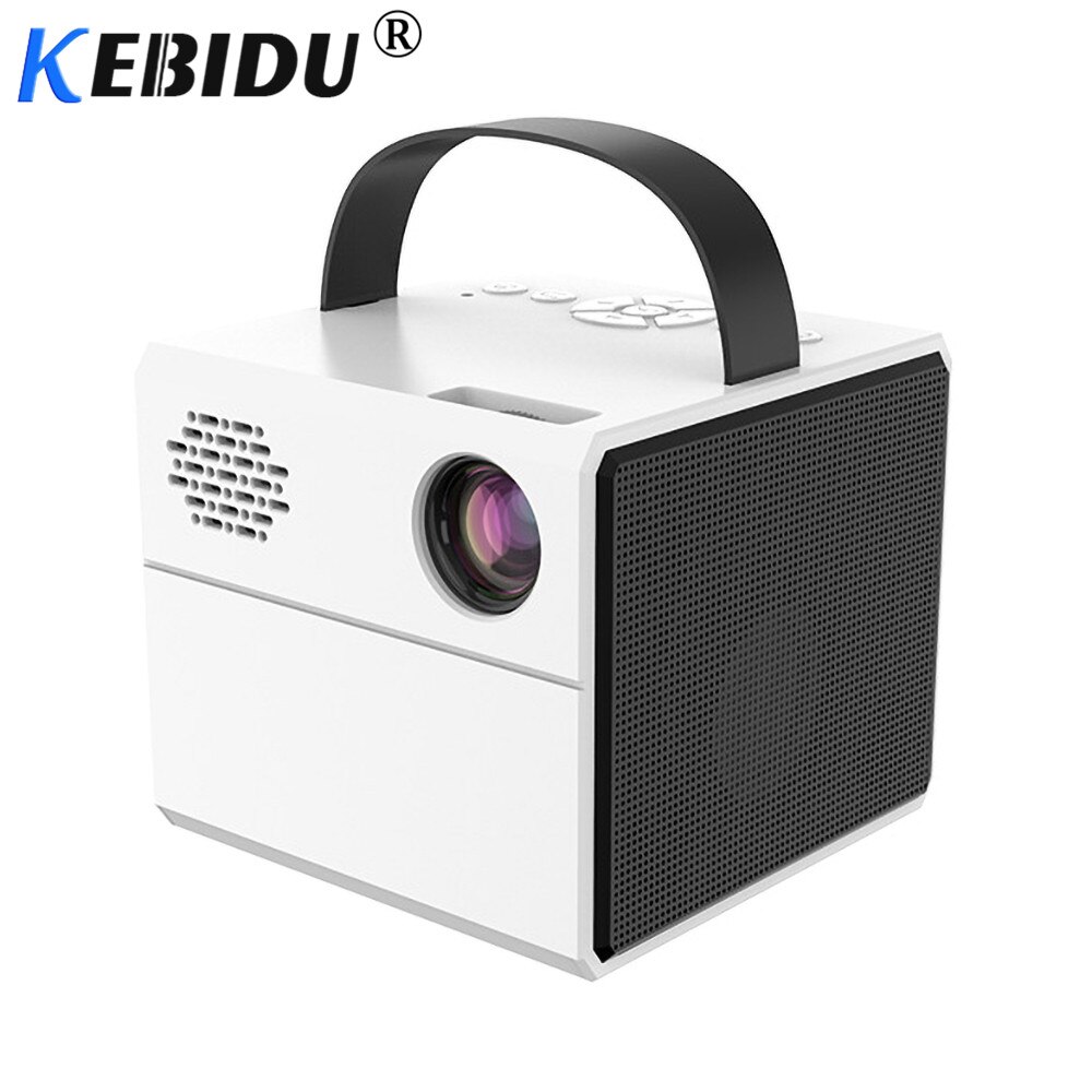 Kebidu J10 Mini Projector Pk Q2 Kinderen Draagbare Hdmi-Compatibel Projector Onderwijs Mini Led Thuis Beamer Voor Kerstcadeau