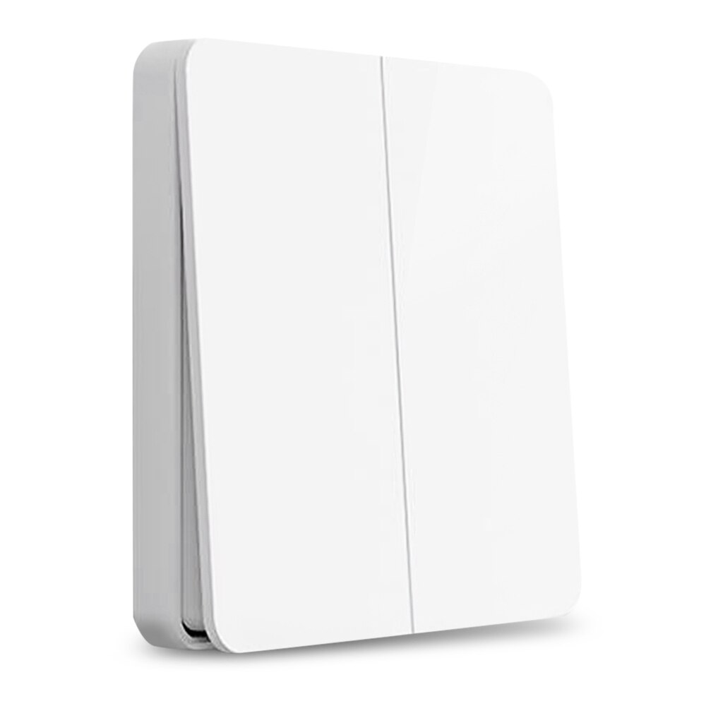 Yeelight Smart Wall Switch Self-Rebound Support Slisaon For Ceiling Light YLKG12YL/YLKG13YL/YLKG14YL: Double button
