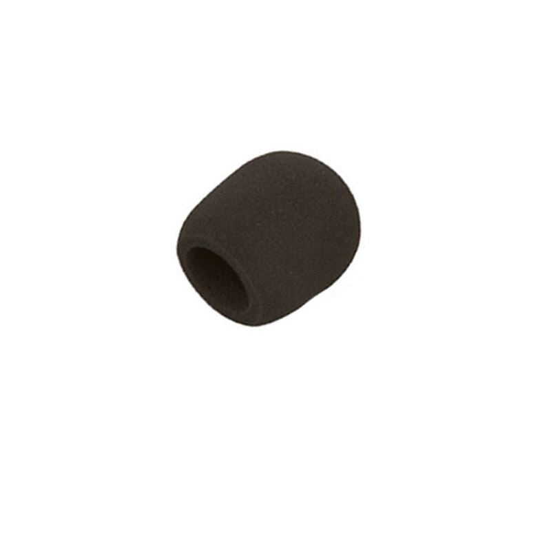 Microfoon Bal Soort Spons Voorruit Foam Cover, Zwart