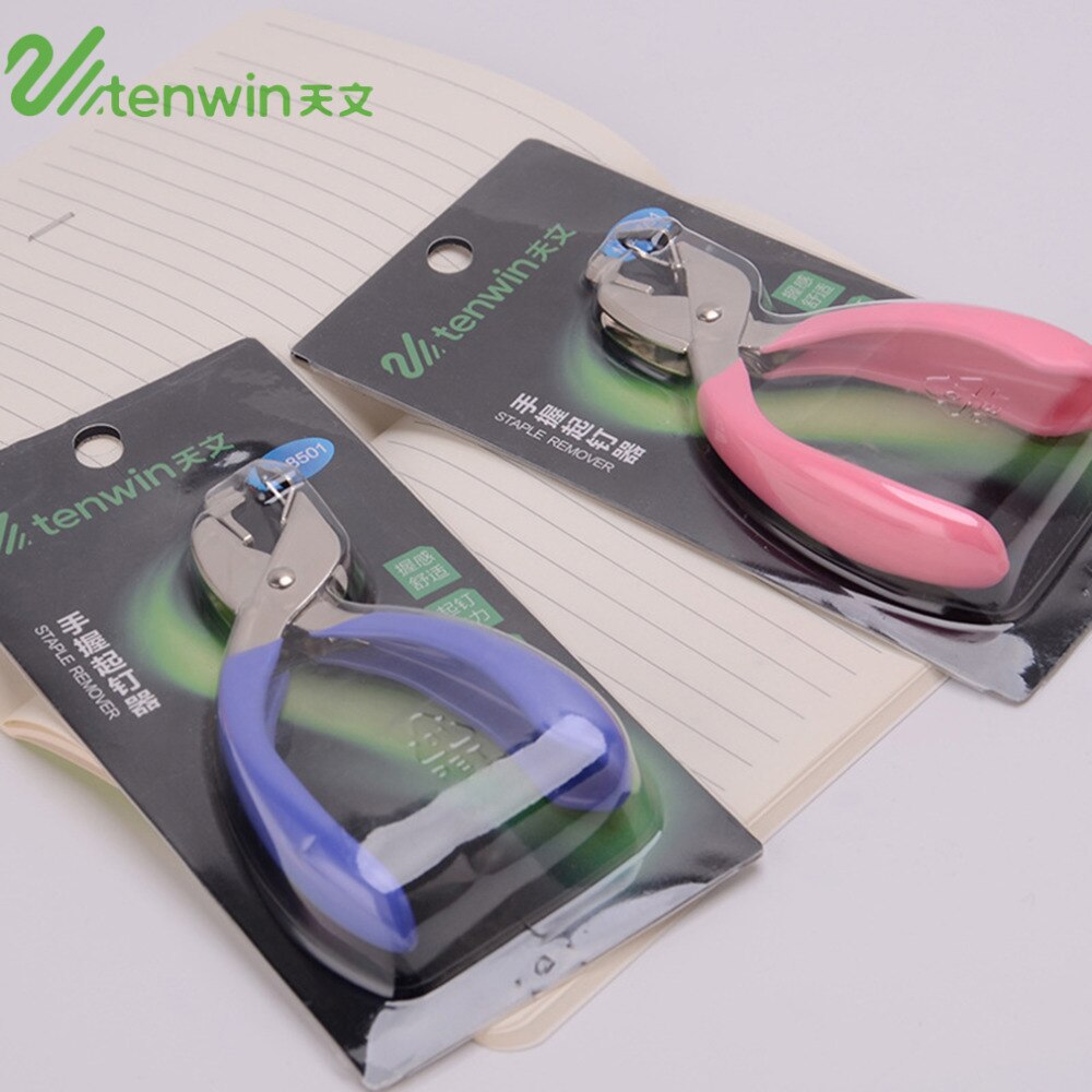 TENWIN Metal Nail extractor Handheld Staple Remover School Office Stapler Bingding Tool Nail Pull Out Extractor
