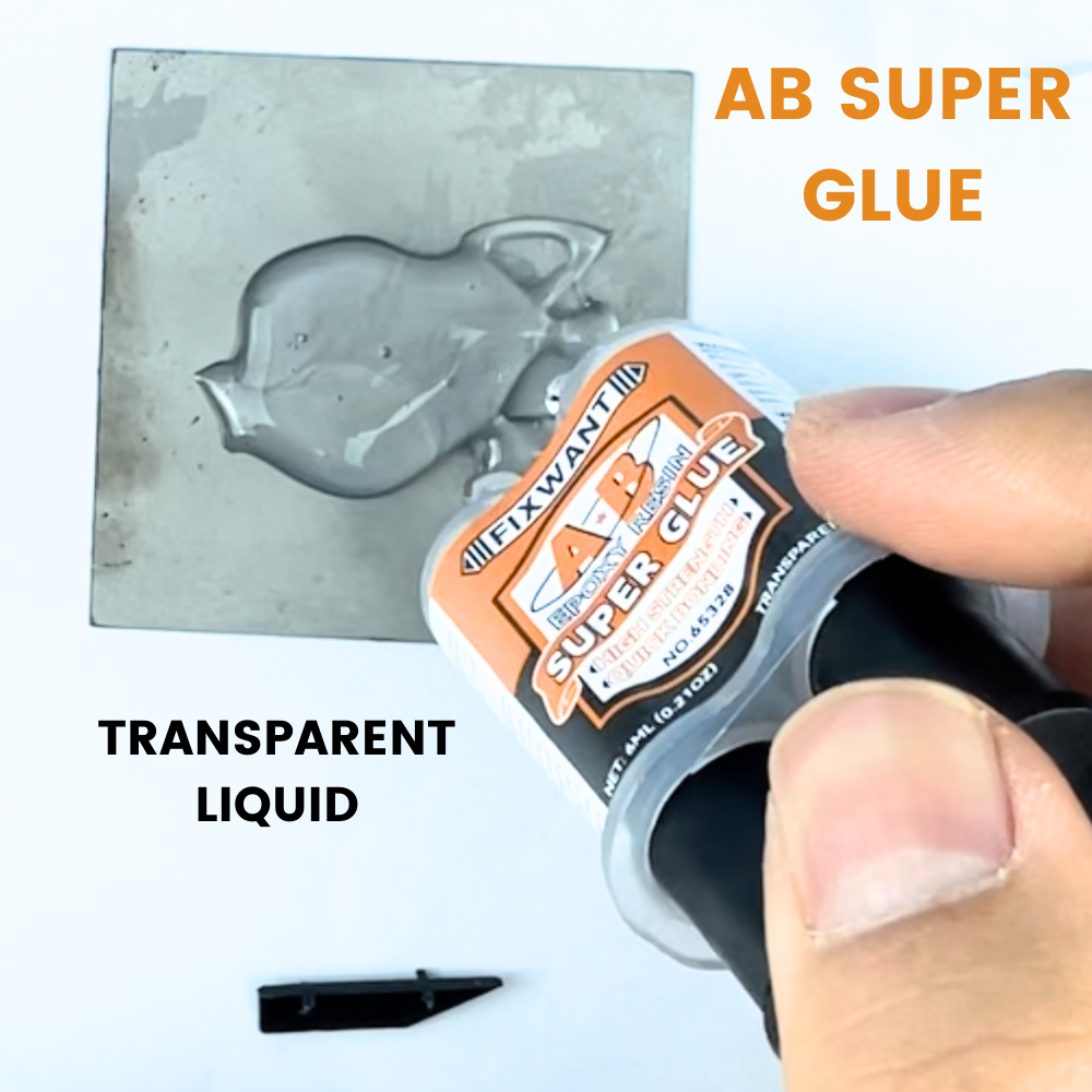 Epoxidharz-AB-Kleber, extrem starker, wasserfester Kleber für Metall, Keramik, Glas – hitze- und chemikalienbeständig für robuste Reparaturen
