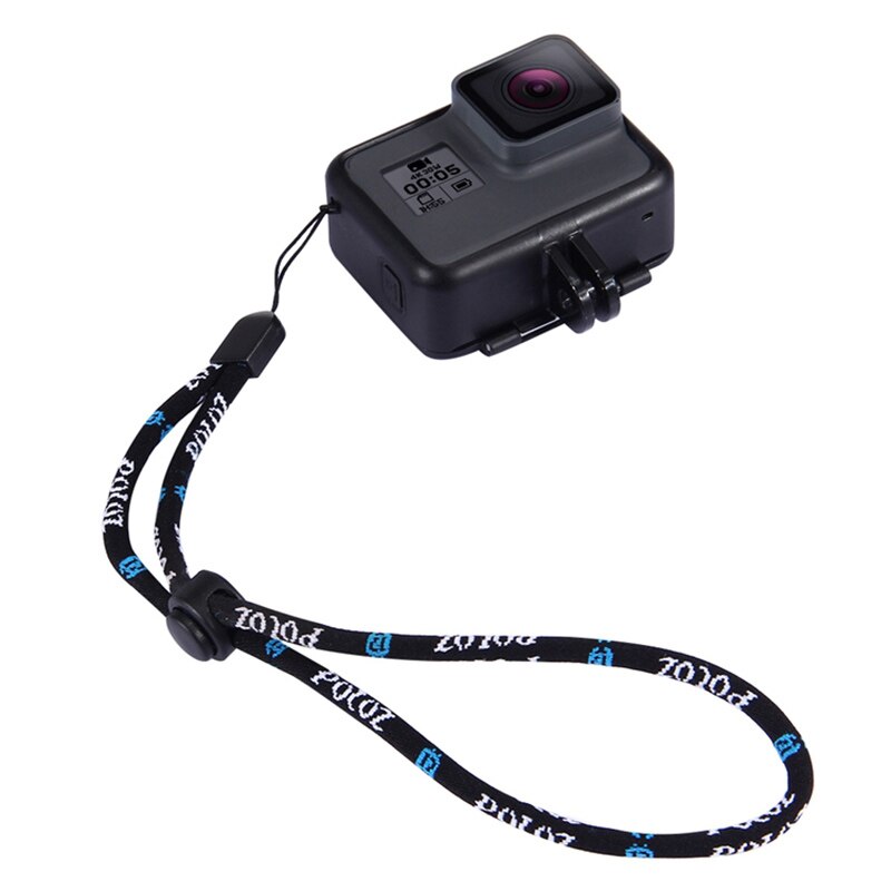 Portable Nylon Verstelbare Veiligheid Polsband String Hand Lanyard Touw Koord voor GoPro Hero 8/7/6/ 5/4 Sjcam sj4000 YI Sport camera