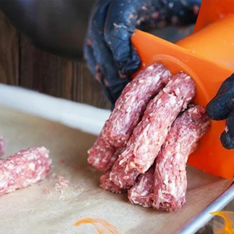 Küche Heißer Hund Burger Fleisch Wurst Hersteller Fleisch Streifen Presse Küche Spielereien Pasta Bälle schnell Prototyp entwickeln Wurst Presse