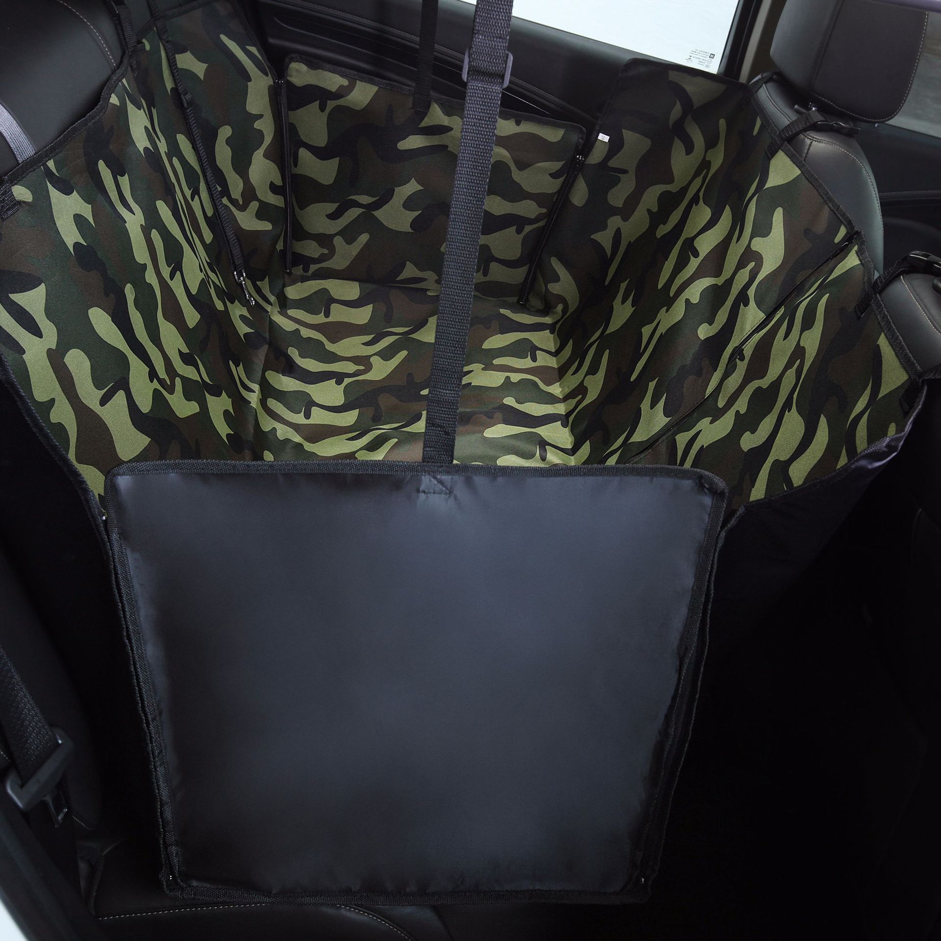 Pet Carriers Hond Auto Pet Seat Cover Hond Autostoel Hond Kofferbak Mat Cover Protector Carrying Voor Katten Honden Mat Hangmat kussen: type 1 Camouflage