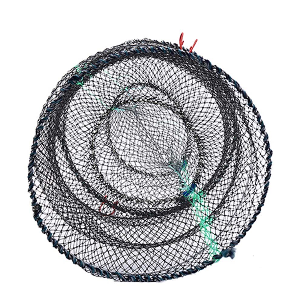 2 Sizes Fishing Collapsible Trap Cast Keep Net Crab Crayfish Lobster Catcher Pot Trap Fish Net Eel Prawn Shrimp Live Bait