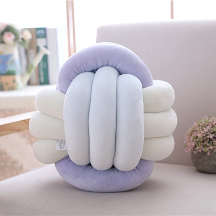 Gemengde Kleuren Weven Kussen Kussen Baby Kussen Cuddle Pillowtoddler Bal Kussen Nursery Decoratie Kinderkamer: 01
