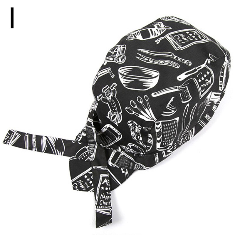 Hotel Chef Hats Turban Kitchen Working Caps Classic Korean Japanese Style Baotou Hat For Women Men Work Beanies Hats: I