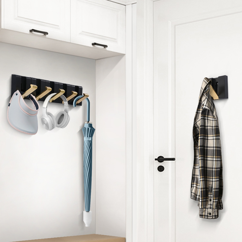 Handdoek Haakjes Badkamer Kapstokhaken Muur Hangers Voor Kleding Vouwen Haken Hat Hangers Badhanddoeken Houder Badkamer Slaapkamer 3 Pcs