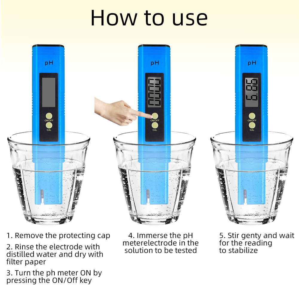 PH Meter ATC 0.01 Tester Water Wine Drink Food Analyzer Pen Monitor Automatic Calibration for Aquarium Pool 40% off