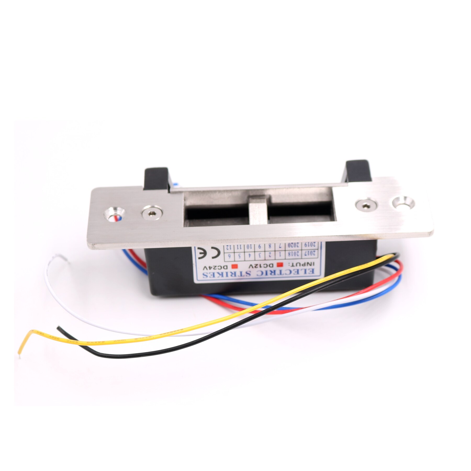 12V ANSI Electric Strike Lock Fail Secure Fail Safe Adjustable: 4 Cable