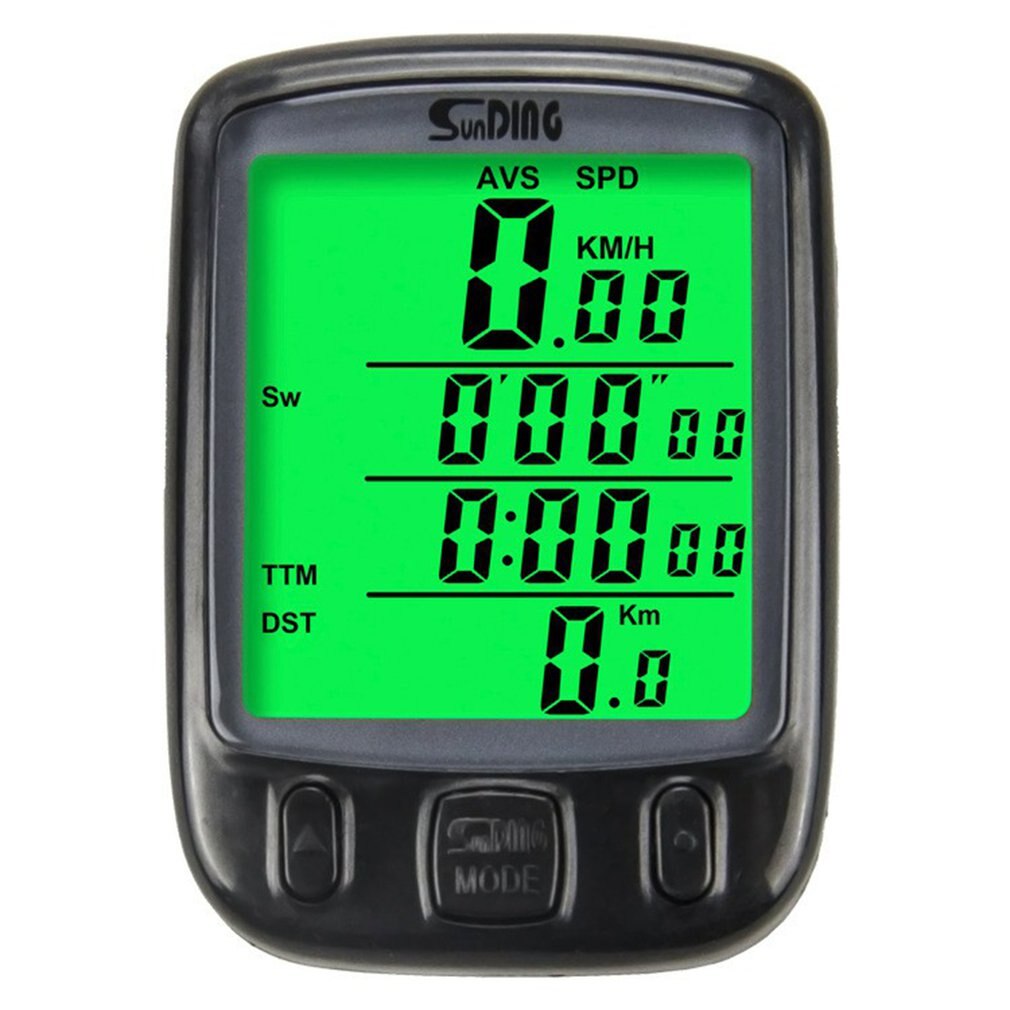 SD-546C bicycle code Stopwatch ABS Odometer Sports chronograph Electronic stopwatch Backlight function Running Cycling: SD-563C wired